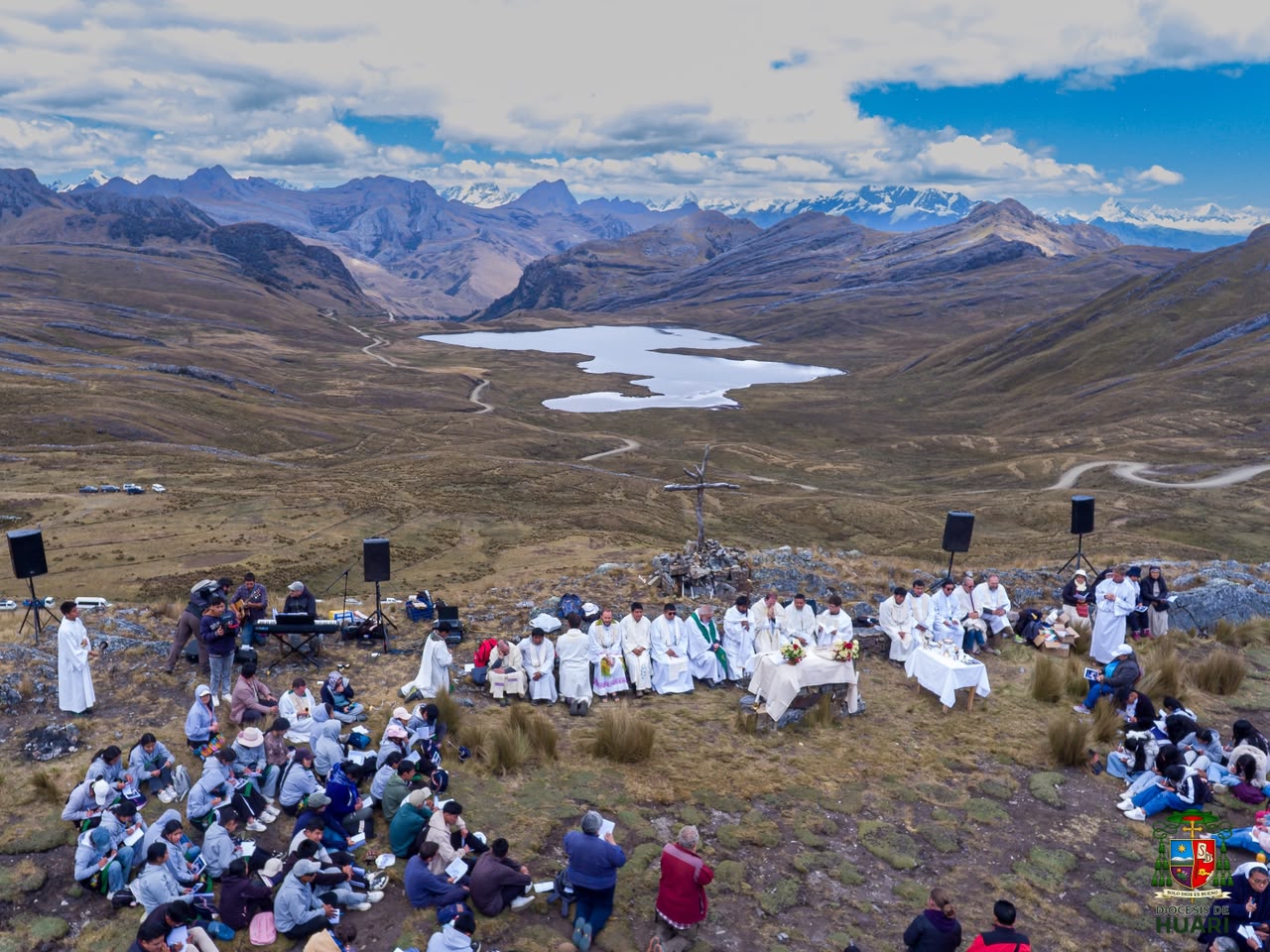 BENDICION DE LA CAPILLA SANTA MARIA MADRE DE DIOS EN HUACHUCOCHA