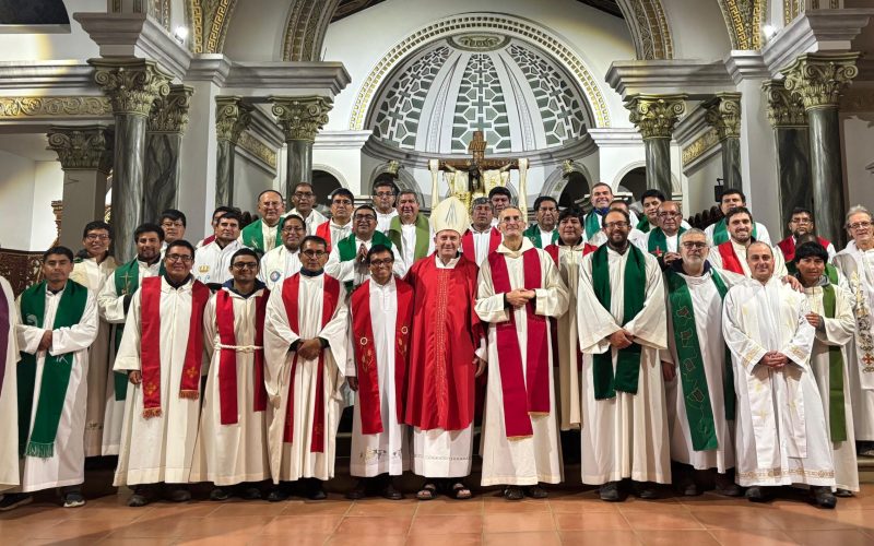 REUNIÓN Y RETIRO ANUAL DEL CLERO DE LA DIÓCESIS DE HUARI